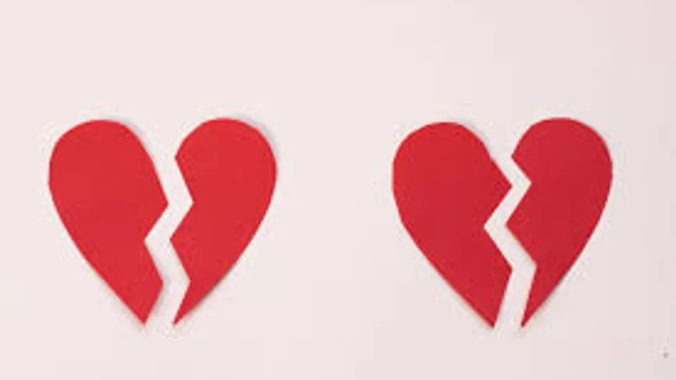 Broken hearts representing heart balm torts